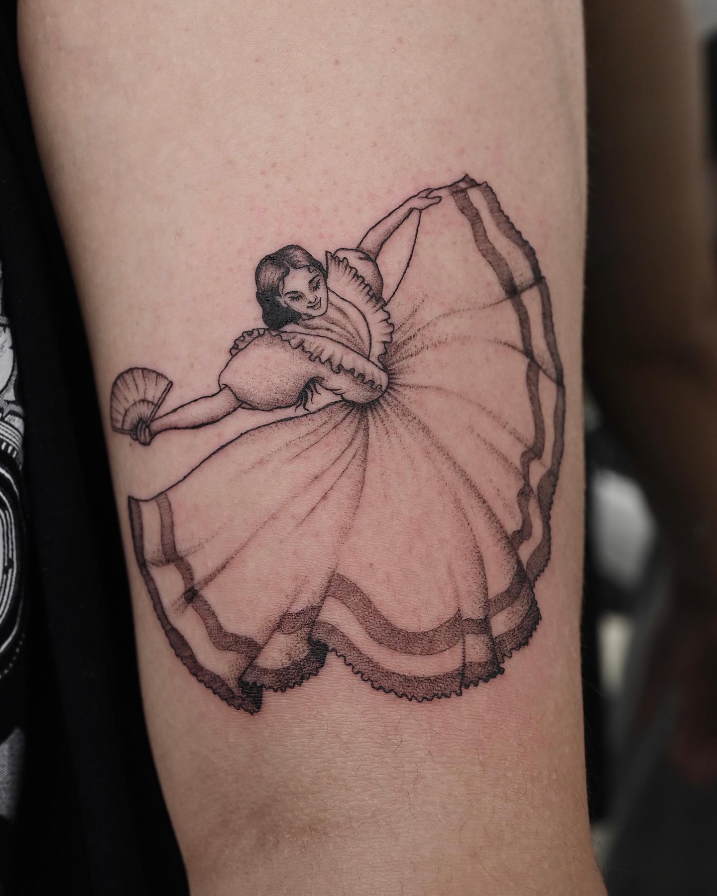 Chetana tattoo work at Beach Park Tattoo