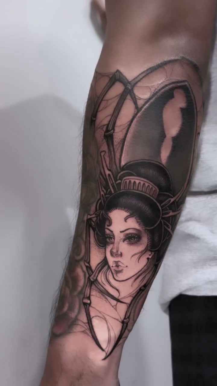 Dani G tattoo work at Beach Park Tattoo Kailua