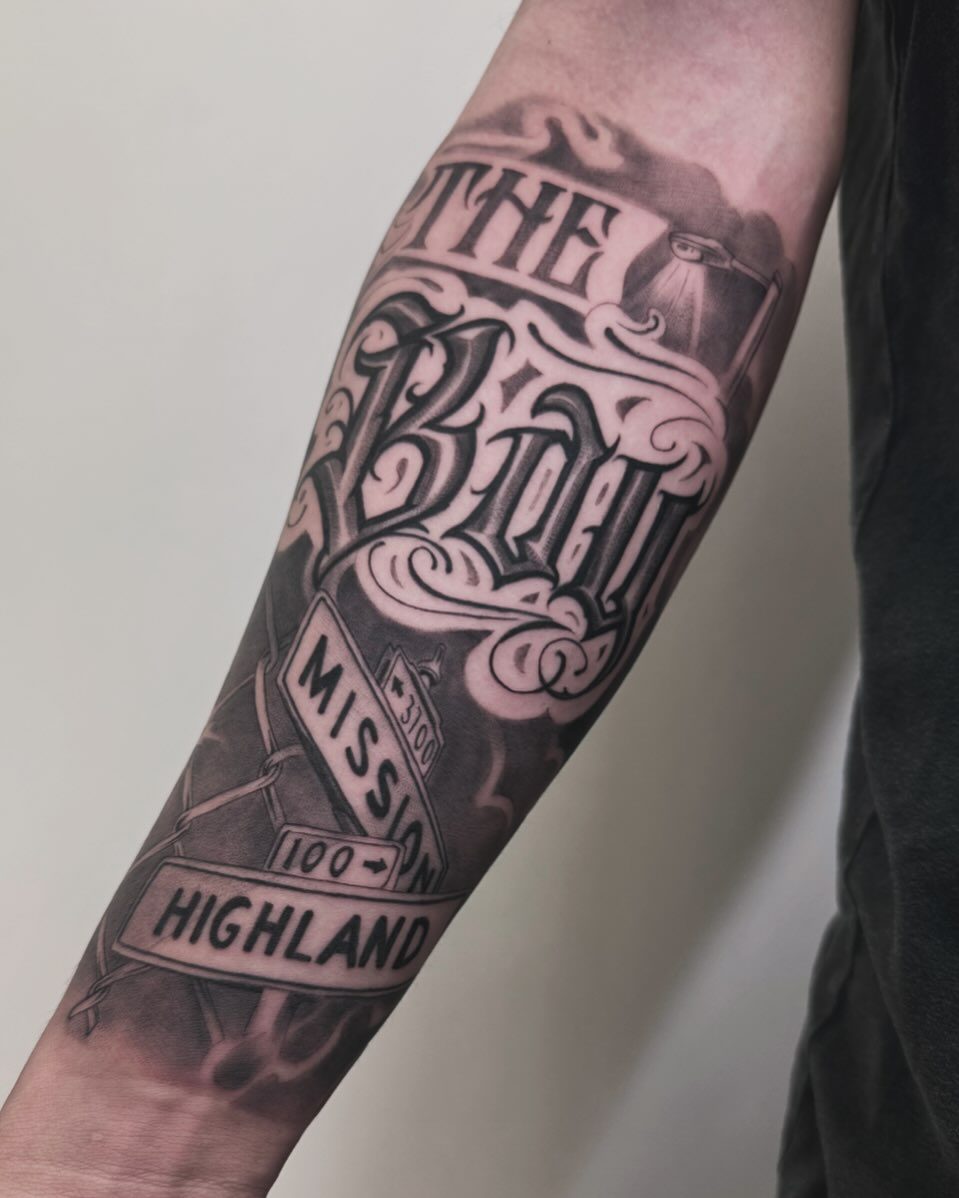 Javi tattoo work at Beach Park Tattoo Kailua