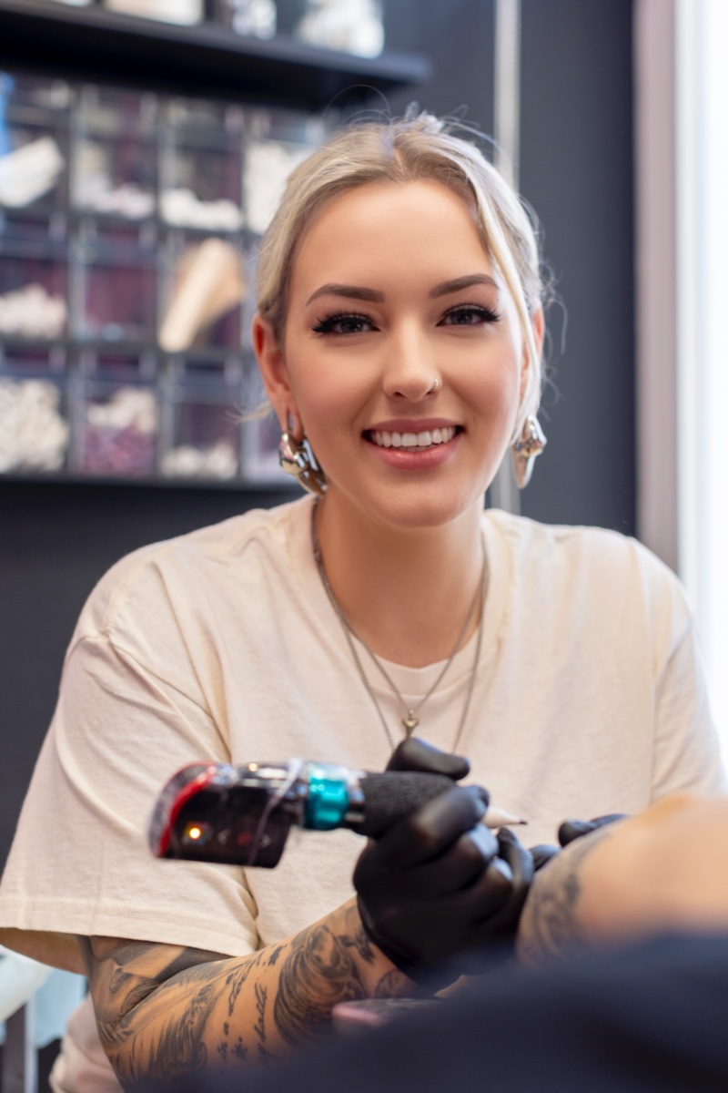 Kate, Tattoo Artist at Beach Park Tattoo