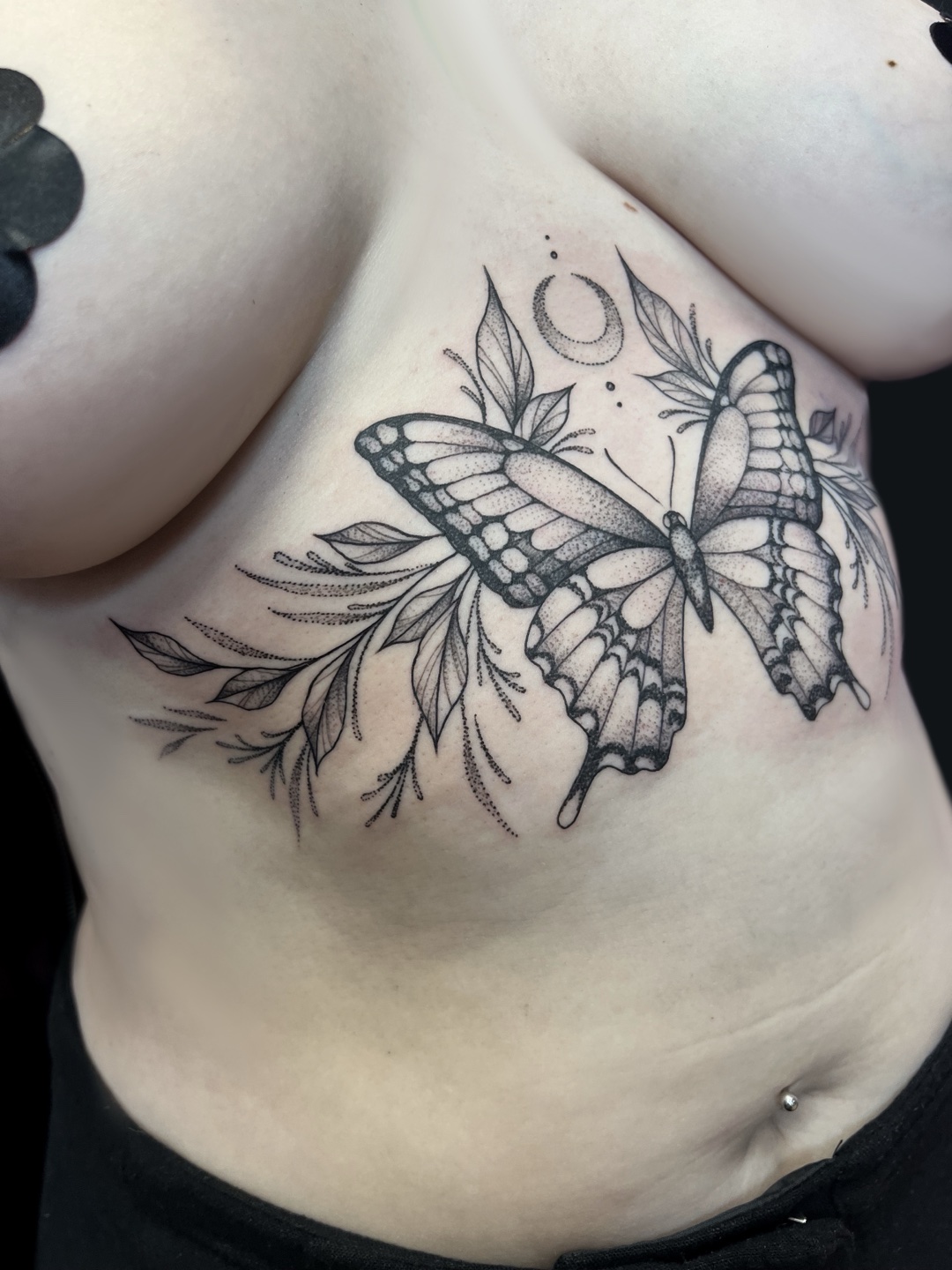 Kate tattoo work at Beach Park Tattoo