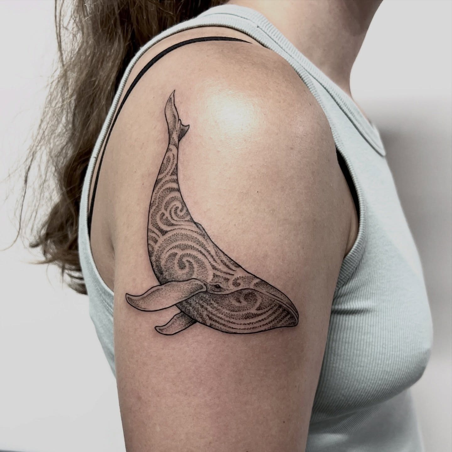 Kate tattoo work at Beach Park Tattoo