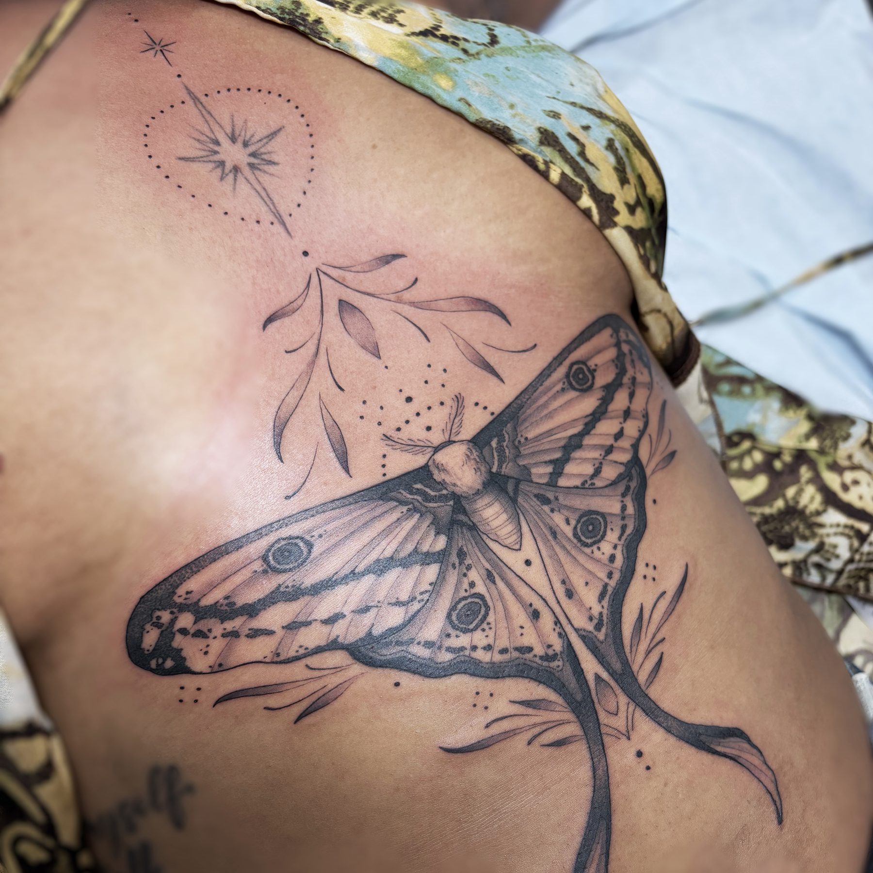 Kate tattoo work at Beach Park Tattoo Kailua