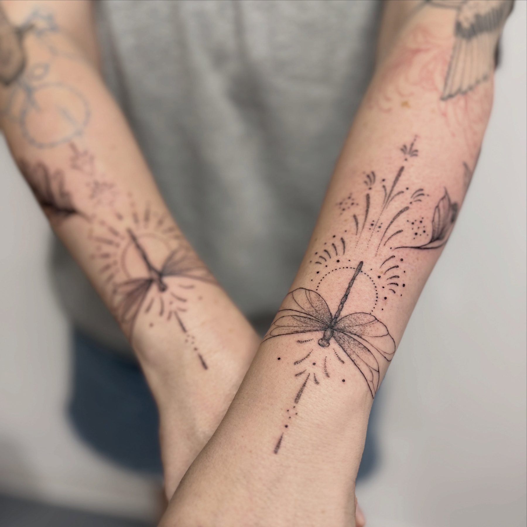 Kate tattoo work at Beach Park Tattoo Kailua