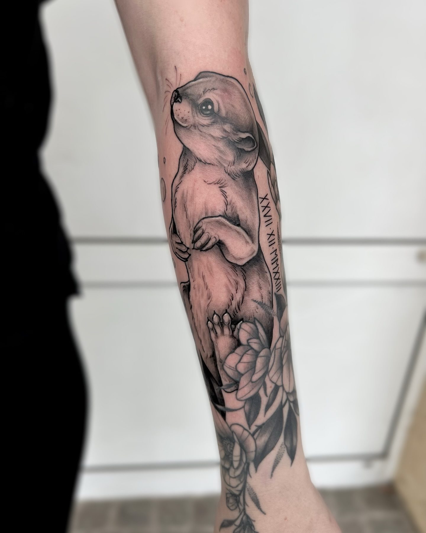 Kate tattoo work at Beach Park Tattoo Kailua