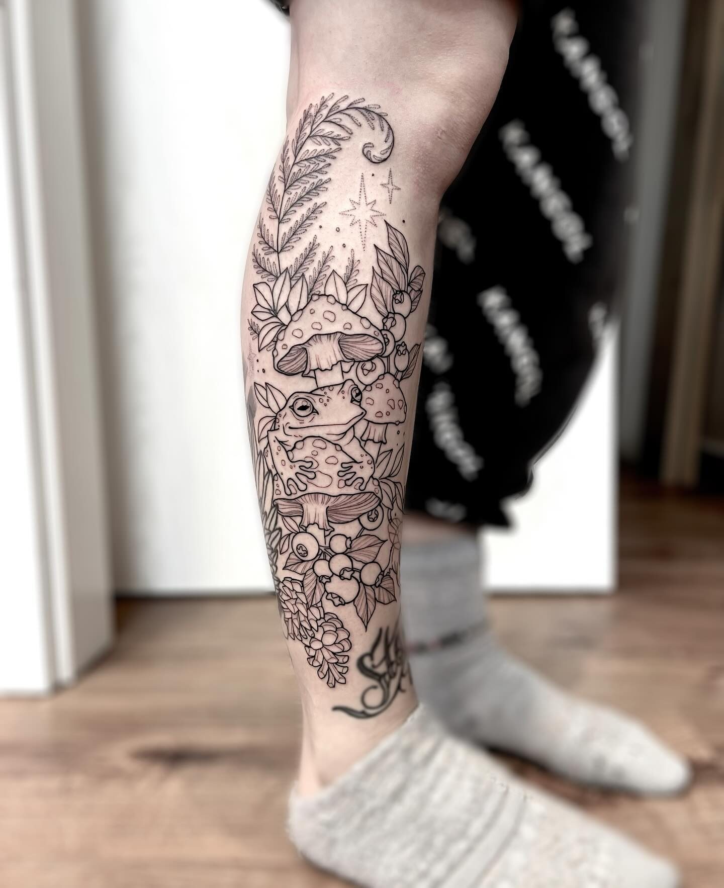 Kate tattoo work at Beach Park Tattoo Kailua