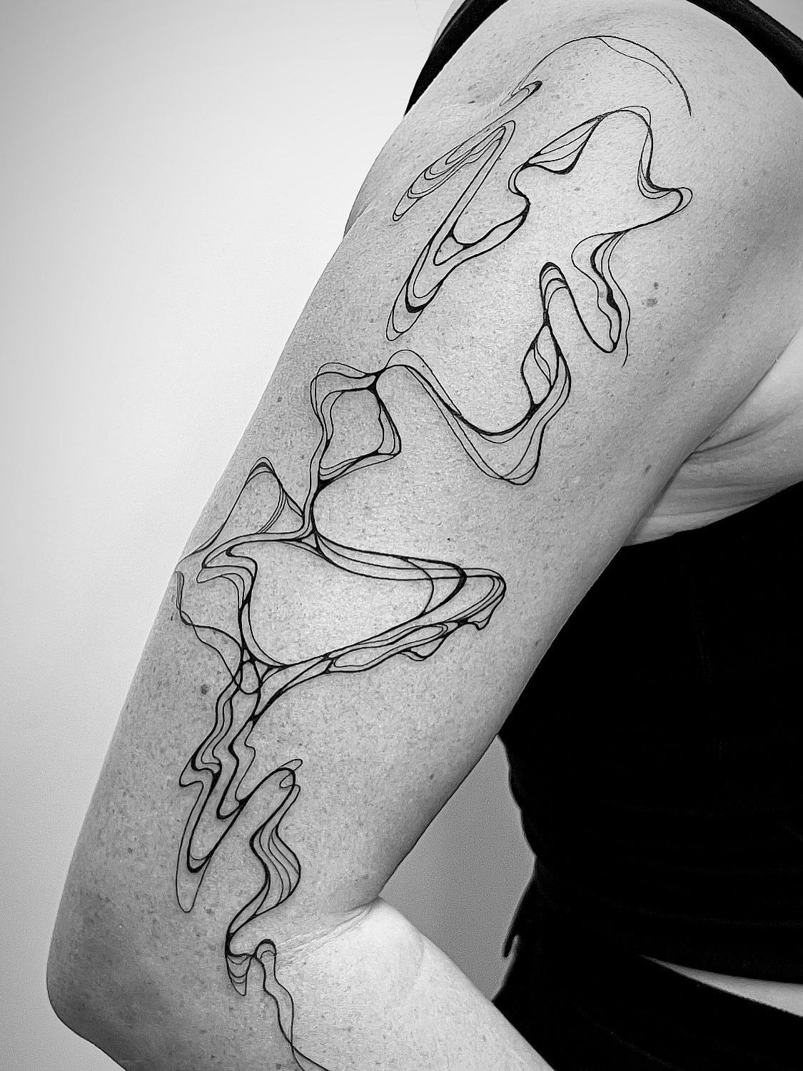 LayerLayer tattoo work at Beach Park Tattoo
