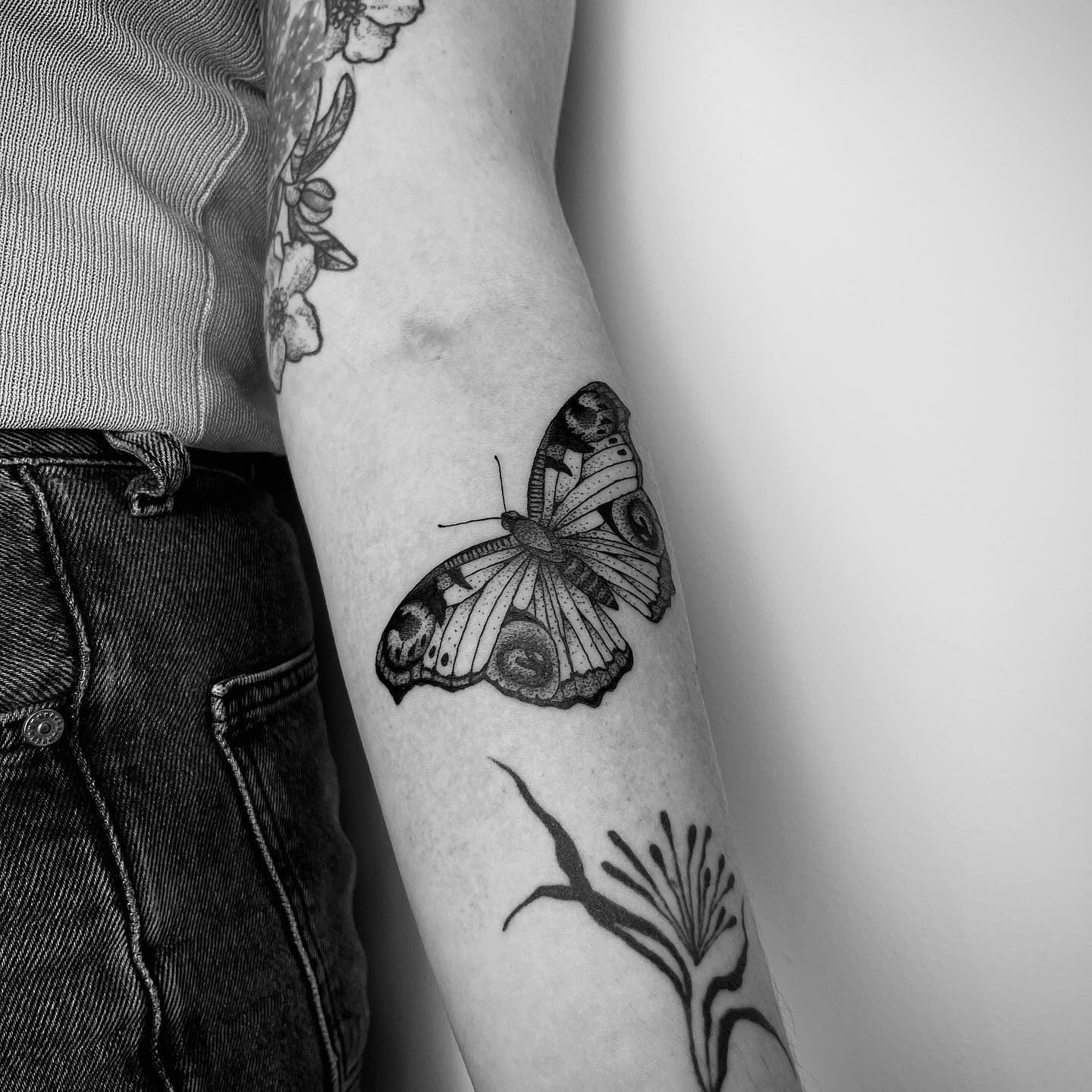 LayerLayer tattoo work at Beach Park Tattoo