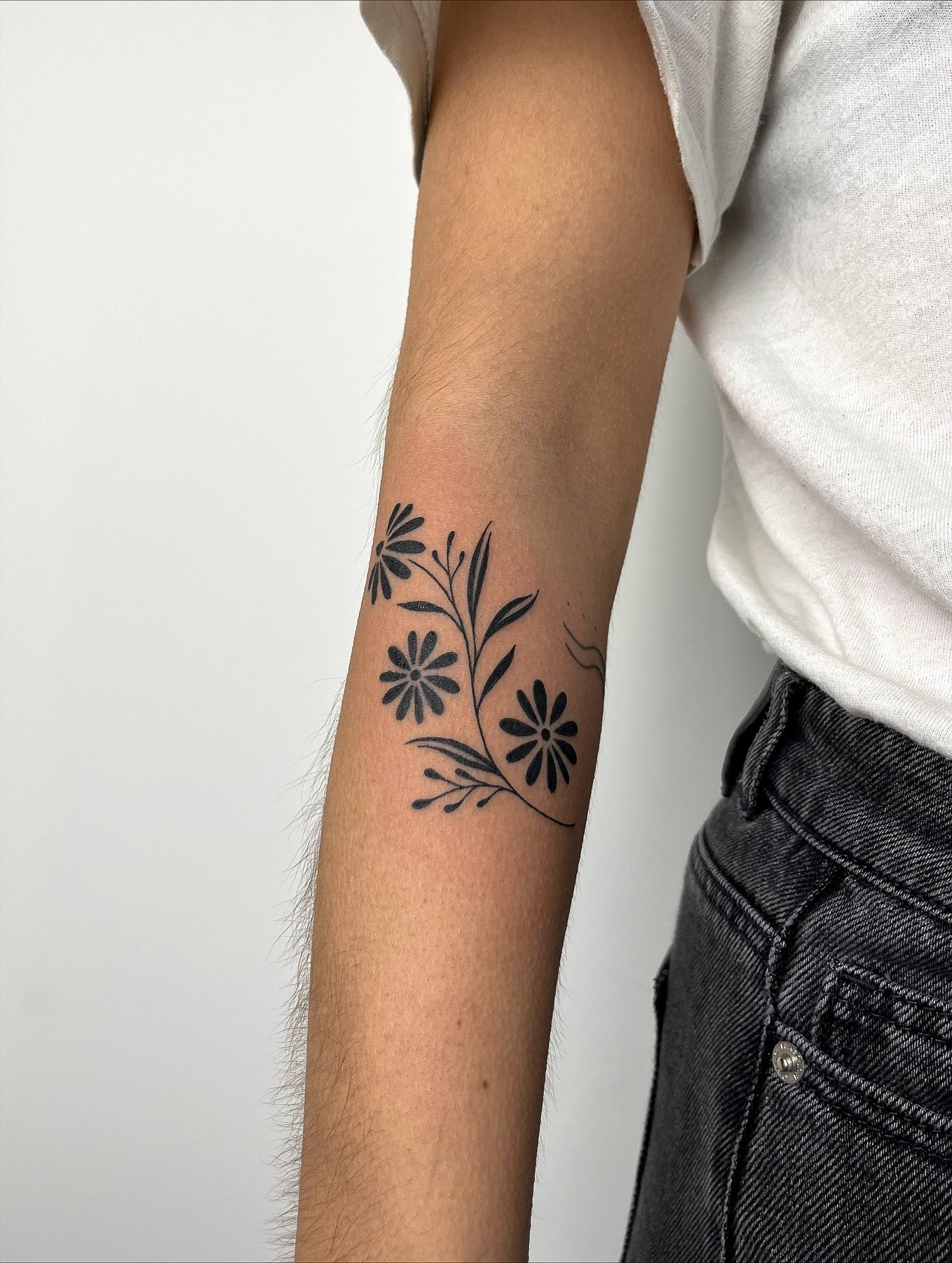 LayerLayer tattoo work at Beach Park Tattoo Kailua