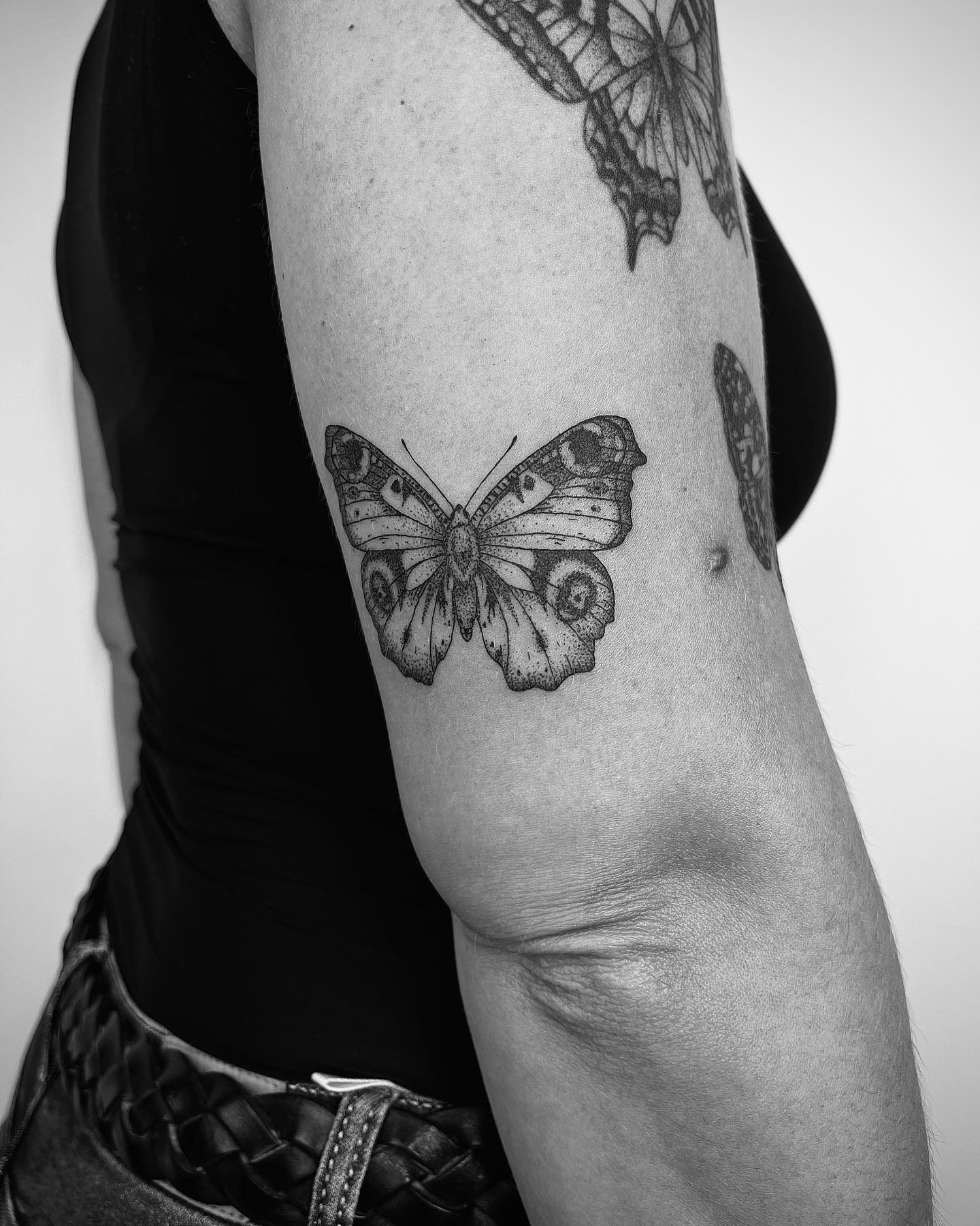LayerLayer tattoo work at Beach Park Tattoo Kailua