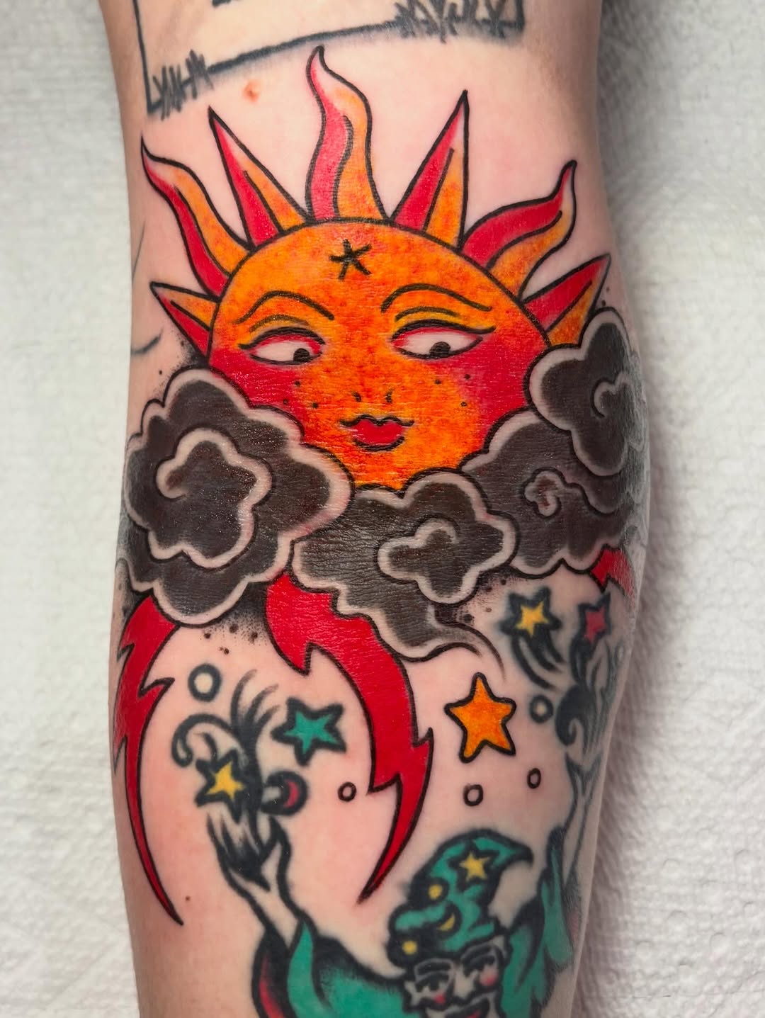 Lucas tattoo work at Beach Park Tattoo