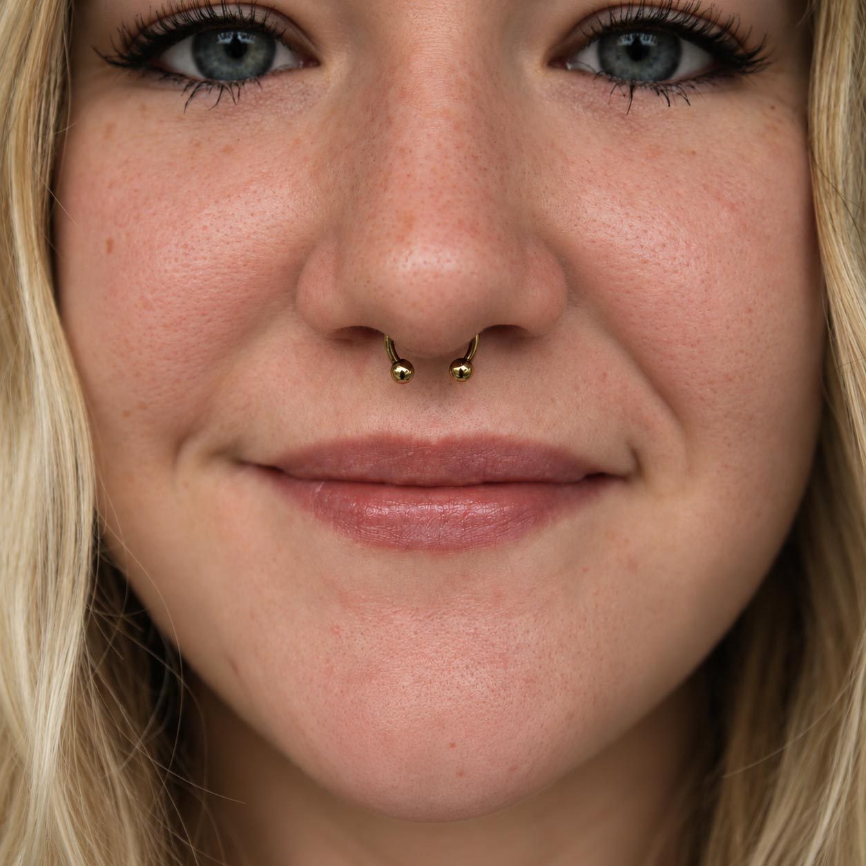 Septum tattoo at Beach Park Tattoo Kailua